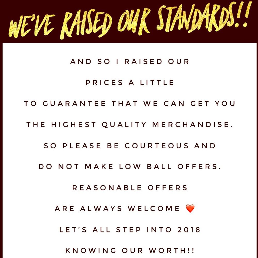 The merchandise is the best now!